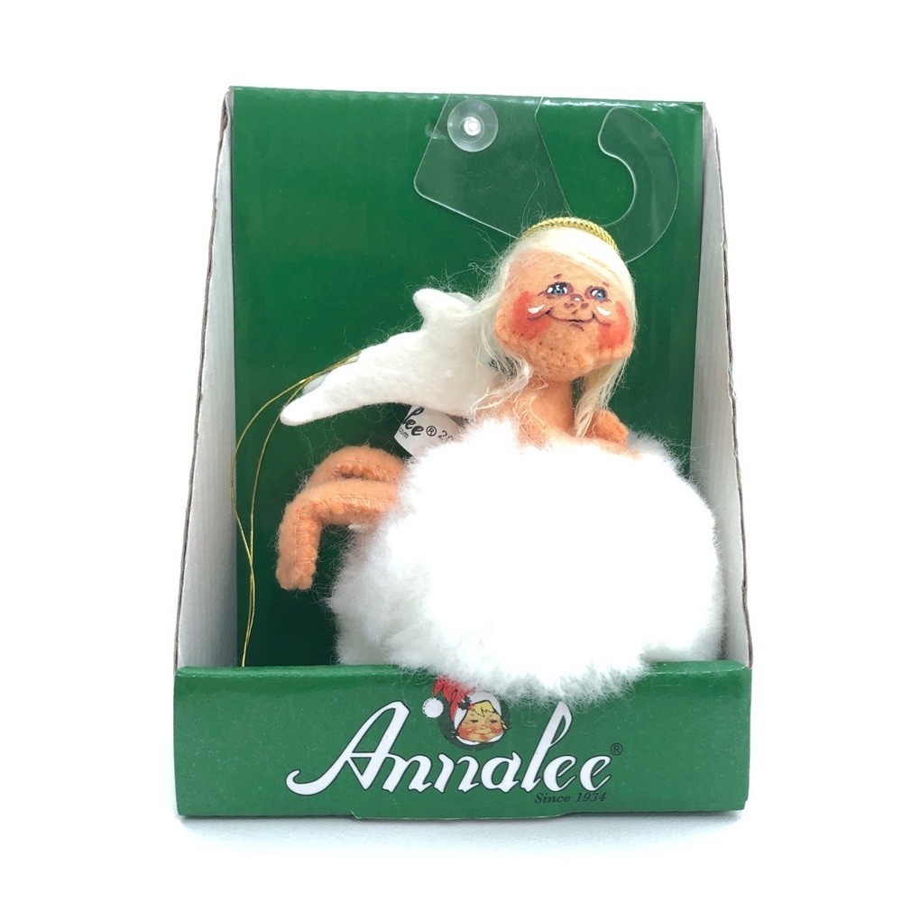 Annalee Cloud Angel Christmas Tree Holiday Ornament New